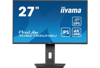 Ecran PC 4K IIYAMA PROLITE XUB2792UHSU-W6  Plat IPS