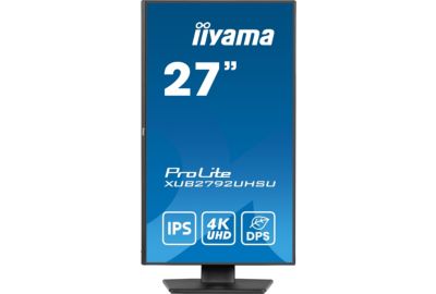 Ecran PC 4K IIYAMA PROLITE XUB2792UHSU-W6  Plat IPS