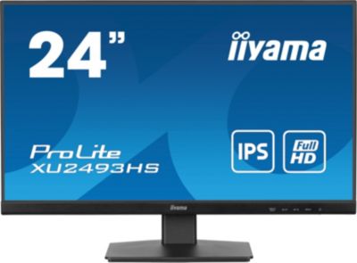 Ecran Pc Iiyama Prolite Xu2493Hs-B6 24'' Plat Ips