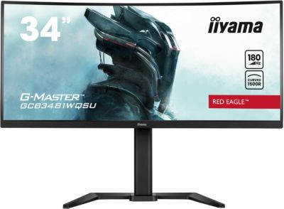 Ecran PC Gamer IIYAMA G-MASTER GCB3481WQSU-B1 34'' Plat VA