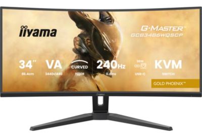 Ecran PC Gamer IIYAMA G-MASTER GCB3486WQSCP-B1 34