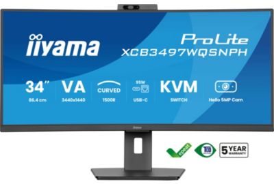 Ecran PC IIYAMA PROLITE XCB3497WQSNPH-B1 34