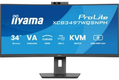 Ecran PC IIYAMA PROLITE XCB3497WQSNPH-B1 34