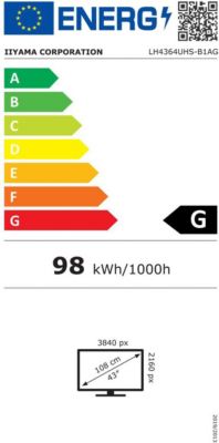 Hub USB C IIYAMA LH4364UHS-B1AG