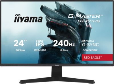 Ecran PC Gamer IIYAMA iiyama 23.8" LED - G-Master G2471HS-B1 R
