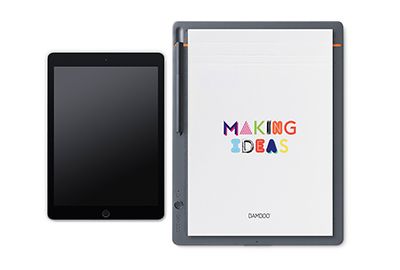 Folio WACOM Bamboo Slate Large - Gris