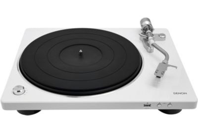 Platine TD DENON DP450USB Blanche