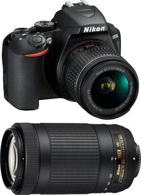 Appareil photo Reflex NIKON D3500+18-55VR+70-300VR Reconditionné