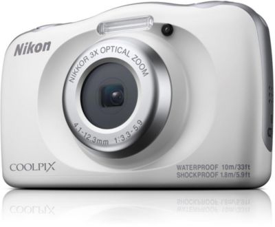 Appareil photo Compact NIKON Coolpix W150 Blanc + Sac à dos Reconditionné