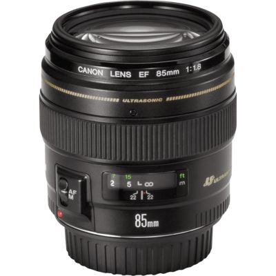 Objectif pour Reflex Plein Format CANON EF 85mm f/1.8 USM