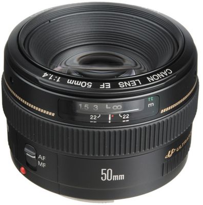 Objectif pour Reflex Plein Format CANON EF 50mm f/1.4 USM