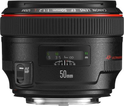 Objectif pour Reflex CANON EF 50mm f/1.2 L USM