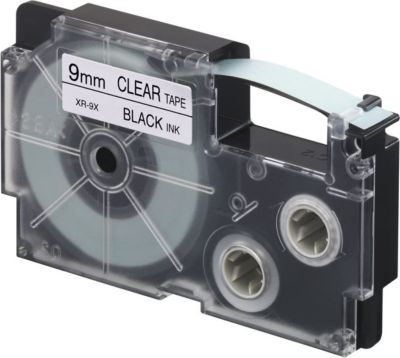 Calculatrice standard CASIO Casio XR-9 X 9 mm noir sur transparent