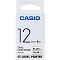 Calculatrice standard CASIO Casio XR-12 X 12 mm noir sur transparent