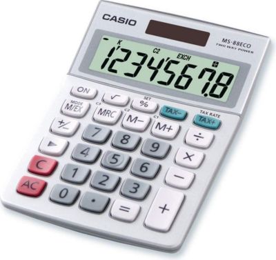 Calculatrice standard CASIO Casio MS-88 ECO