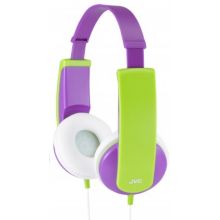 Casque JVC HA-KD5 violet et vert