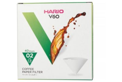 Filtre à café HARIO blancs x100 pour Dripper 1 à 4 tasses