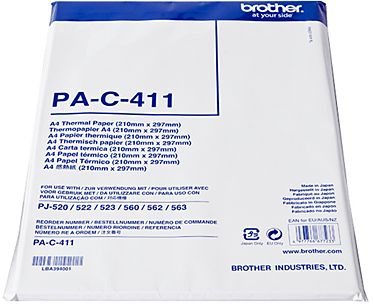 Papier ramette BROTHER Thermique A4 PAC411