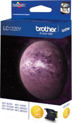 Cartouche d'encre BROTHER LC1220Y