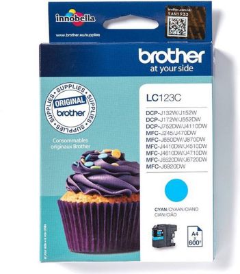 Cartouche d'encre BROTHER LC123C