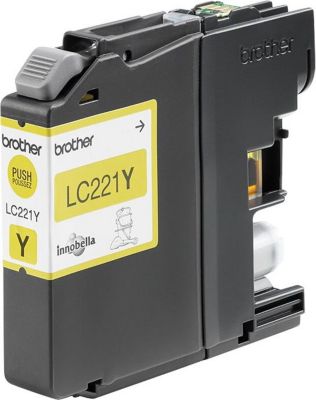 Cartouche d'encre BROTHER LC221Y