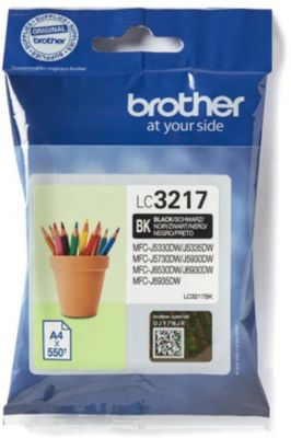 Cartouche d'encre BROTHER LC3217 Noire Cartouche d'encre BROTHER LC3217 Noire