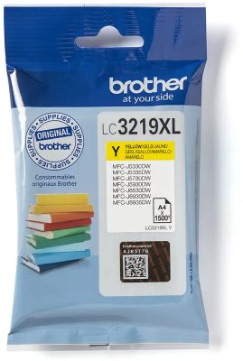 Cartouche d'encre BROTHER LC3219 Jaune XL Cartouche d'encre BROTHER LC3219 Jaune XL
