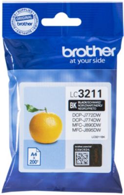 Cartouche d'encre BROTHER LC3211 Noir Cartouche d'encre BROTHER LC3211 Noir