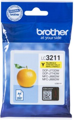 Cartouche d'encre BROTHER LC3211 Jaune Cartouche d'encre BROTHER LC3211 Jaune