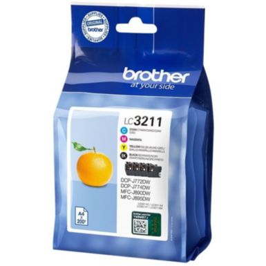 Cartouche d'encre BROTHER LC3211 (N/C/M/J)