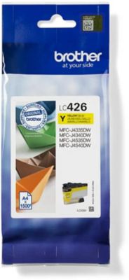 Cartouche d'encre BROTHER LC426Y Jaune