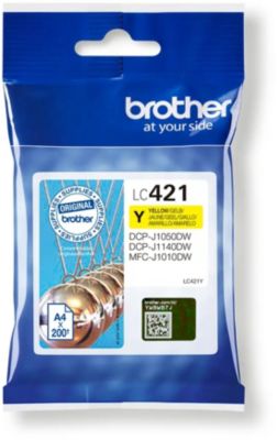 Cartouche d'encre BROTHER Jaune LC421