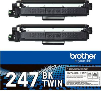 Cartouche d'encre BROTHER TN247BKTWIN