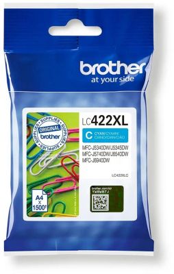 Cartouche d'encre BROTHER LC422 XL Cyan