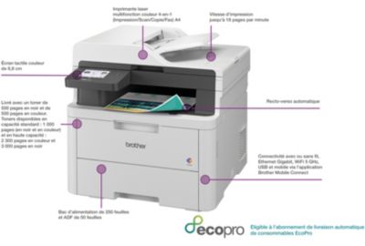 Imprimante multifonction BROTHER MFC-L3740CDWE