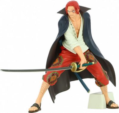 Figurine BANDAI Figurine Dxf Posing - One Piece Film Red