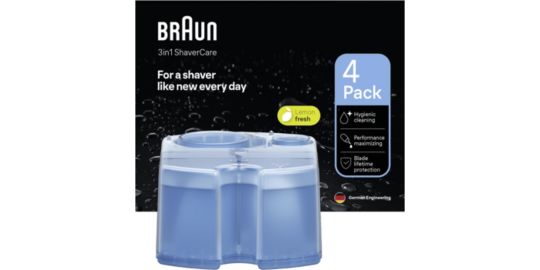 Cartouche nettoyante BRAUN CCR4 lotion auto nettoyante