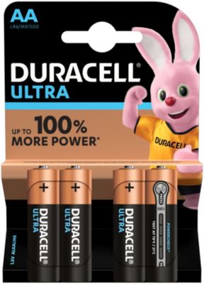 Pile Duracell AA x4 Ultra Power LR06