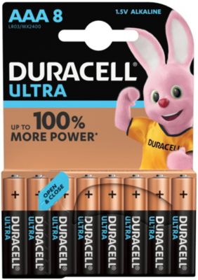 Pile Duracell AAA x8 Ultra Power LR03