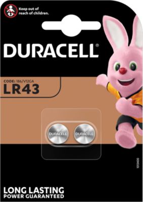 Pile DURACELL LR43 - 186 x2 Pile DURACELL LR43 - 186 x2