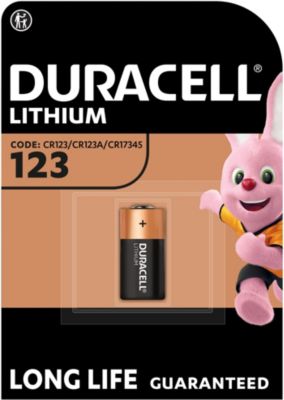 Pile DURACELL CR 123 x1