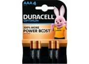 Pile DURACELL AAA x4 Optimum