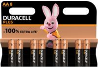 Pile DURACELL AA X8 PLUS