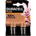 Pile DURACELL LR03 AAA Lot 4 piles PLUS