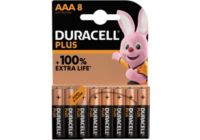 Pile DURACELL AAA X8  PLUS