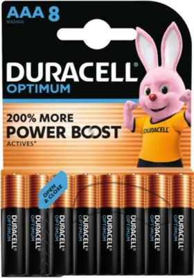 Pile DURACELL OPTIMUM AAA x8