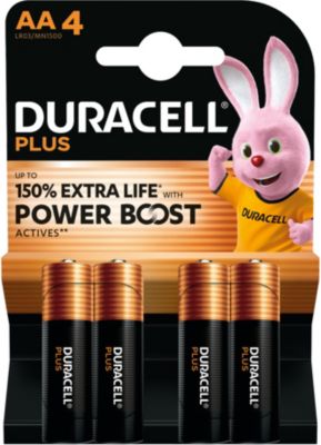 Pile DURACELL PLUS POWERBOOST AA X4