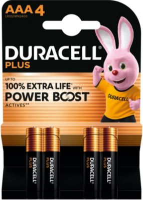 Pile DURACELL PLUS POWERBOOST AAA X4