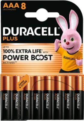 Pile DURACELL DURACELL PLUS POWERBOOST AAA X8