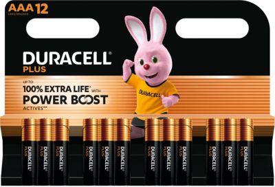 Pile DURACELL LR03 AAA x12 POWERBOOST PLUS